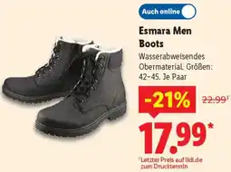 Lidl Esmara Men Boots Angebot