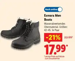 Lidl Esmara Men Boots Angebot