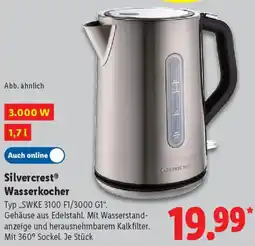 Lidl Silvercrest Wasserkocher Angebot