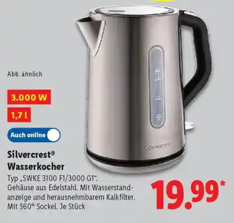 Lidl SilvercrestⓇ Wasserkocher Angebot