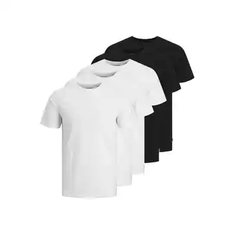 Netto Marken-Discount Jack & Jones Shirts 5 Pack T-Shirt Rundhals JJEORGANIC BASIC O-NECK Angebot