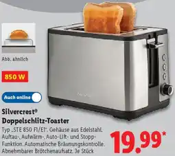 Lidl Silvercrest Doppelschlitz-Toaster Angebot