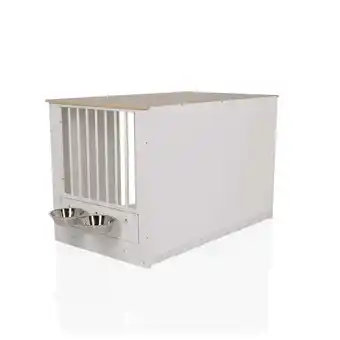 Netto Marken-Discount hjh LIVING Hundebox PAWHOME XL MDF, laminiert Angebot