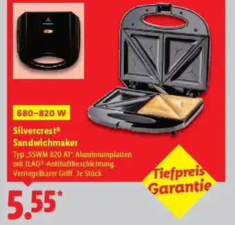 Lidl SilvercrestⓇ Sandwichmaker Angebot