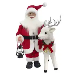 Netto Marken-Discount SHX Animierter Weihnachtsmann mit Rentier SHXCD2410 Angebot