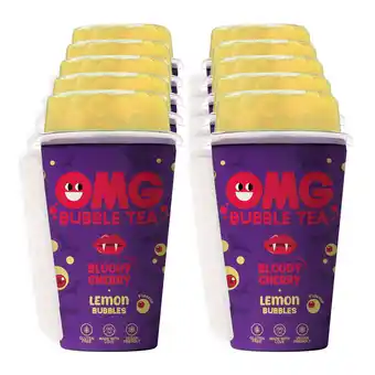 Netto Marken-Discount OMG Bubble Tea - Bloody Cherry 0,265 Liter, 10er Pack Angebot
