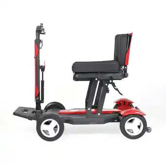Netto Marken-Discount Prophete E-Seniorenroller, faltbar, 4-Rad, rot Angebot