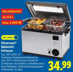 Lidl Silvercrest Edelstahl Fritteuse Angebot