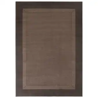 Netto Marken-Discount NYVI Teppich Basic - Strapazierfähig, Pflegeleicht, Vielseitig Farbe:BraunGröße:160x230 cm Angebot