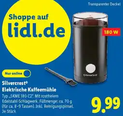 Lidl Silvercrest Elektrische Kaffeemühle Angebot