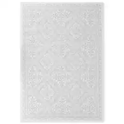 Netto Marken-Discount NYVI Teppich Duet - Wetterfest UV-beständig Für Innen und Außen Größe:80x250 cmFarbe:Weiß Grau Angebot