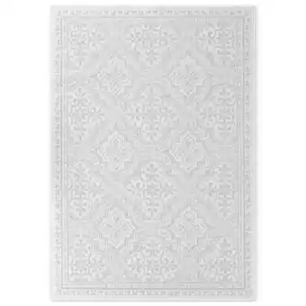 Netto Marken-Discount NYVI Teppich Duet - Wetterfest UV-beständig Für Innen und Außen Größe:80x250 cmFarbe:Weiß Grau Angebot