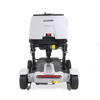 Netto Marken-Discount Prophete E-Seniorenroller, faltbar, 4-Rad, hellgrau Angebot