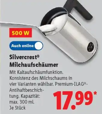 Lidl SilvercrestⓇ Milchaufschäumer Angebot