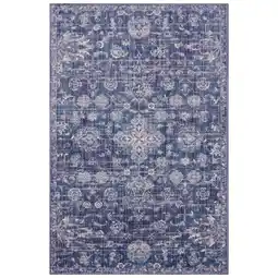 Netto Marken-Discount NYVI Teppich Cairo - Wetterfest, UV-beständig, für Innen und Außen Farbe:BlauGröße:80x200 cm Angebot