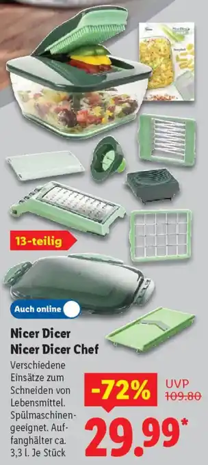 Lidl Nicer Dicer Nicer Dicer Chef Angebot