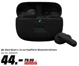 Saturn JBL Wave Beam 2, In-ear Kopfhörer Bluetooth Schwarz Angebot