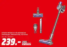 Saturn DYSON 492636-01 V8 ADVANCED Stielsauger, Akkubetrieb, 425 Watt Angebot
