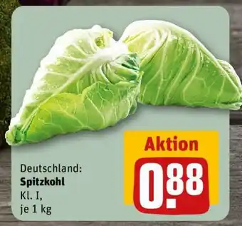 REWE Spitzkohl Angebot