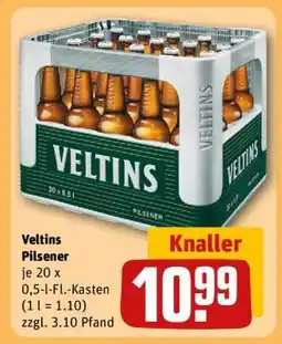 REWE VELTINS Pilsener Angebot