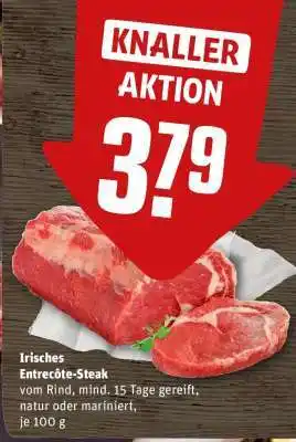 REWE Irisches Entrecôte Steak Angebot