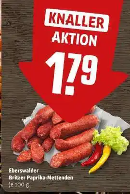 REWE Eberswalder Britzer Paprika-Mettenden Angebot