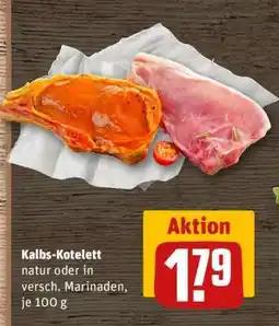 REWE Kalbs-Kotelett Angebot