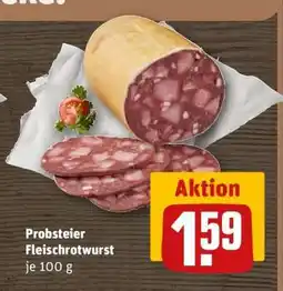 REWE Probsteier Fleischrotwurst Angebot