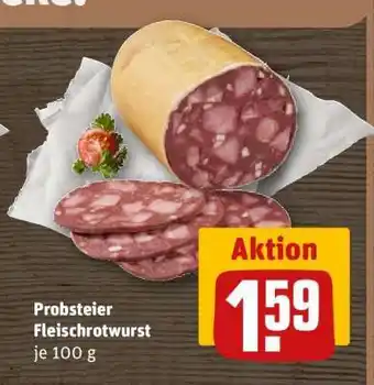 REWE Probsteier Fleischrotwurst Angebot