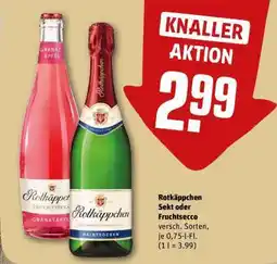 REWE Rotkäppchen Sekt oder Fruchtsecco Angebot