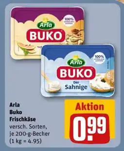 REWE ARLA Buko-Frischkäse Angebot