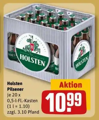 REWE HOLSTEN Pilsener Angebot