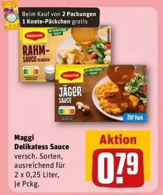 REWE Maggi Delikatess- Sauce Angebot