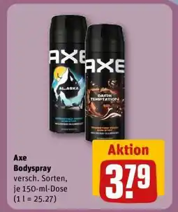 REWE Axe Bodyspray Angebot