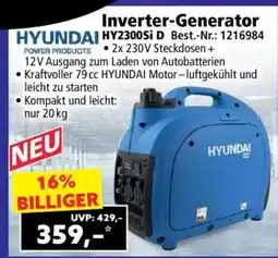 Norma Inverter-Generator HY2300Si D Angebot