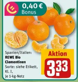 REWE REWE Bio Clementinen Angebot