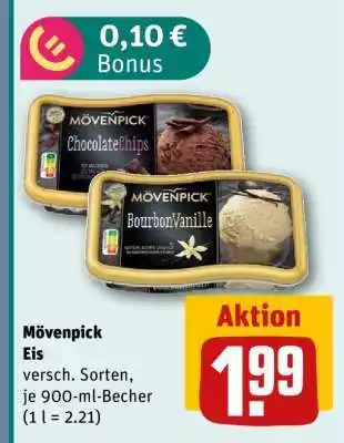 REWE Mövenpick Eis Angebot