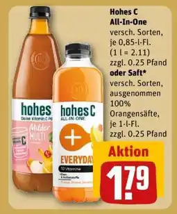 REWE hohes C All-in-one Angebot