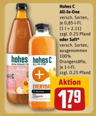 REWE hohes C All-in-one Angebot