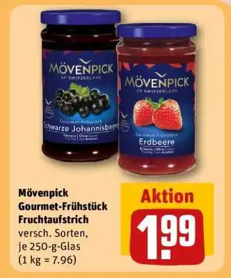REWE MÖVENPICK Gourmet-Frühstück Fruchtaufstrich Angebot