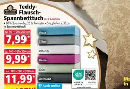 Norma Teddy- Flausch- Spannbetttuch Angebot