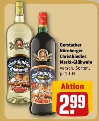 REWE Gerstacker Nürnberger Christkindles-Markt-Glühwein Angebot