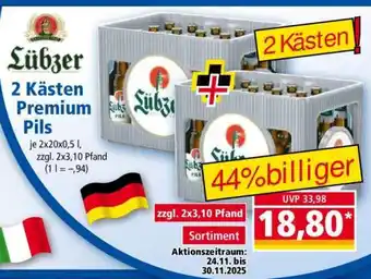 Norma 2 Kästen Premium Pils Angebot