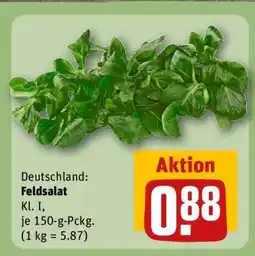REWE Feldsalat Angebot