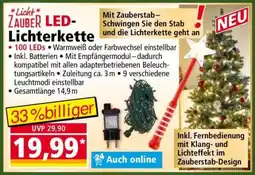 Norma Zauber LED-Lichterkette Angebot