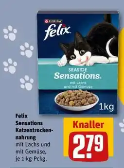 REWE Felix Sensations Katzentrocken-nahrung Angebot