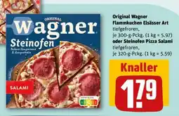 REWE Original Wagner Flammkuchen Elsässer Art Angebot