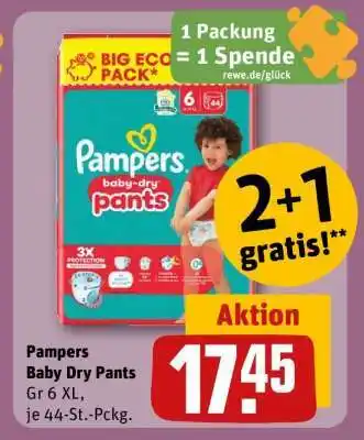 REWE PAMPERS Baby Dry Pants Angebot