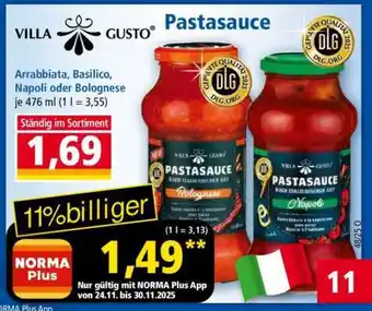 Norma Pastasauce Angebot