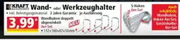 Norma Wandhaken doppelt abgewinkelt 4er-Set Angebot